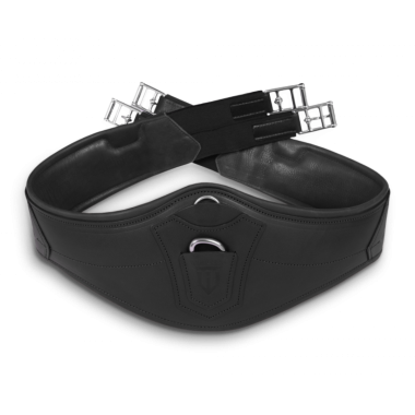Winderen jumping little guard girth black.png