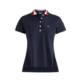  TOMMY HILFIGER NAISTE POLO SININE KRAE TH LOGO VÄRVIDEGA