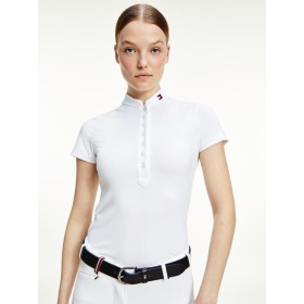 Tommy Hilfiger Naiste võistluspluus Short Sleeve valge