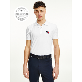 Tommy Hilfiger Meeste Polo valge Optic White