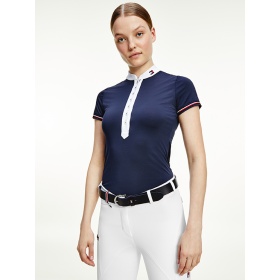 Tommy Hilfiger naiste võistluspluus Short Sleeve sinine