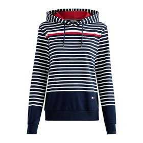  TOMMY HILFIGER NAISTE TRIIBULINE DRESSIPLUUS SININE/VALGE