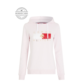 Tommy Hilfiger Naiste dressipluus Equestrian Statement roosa light pink