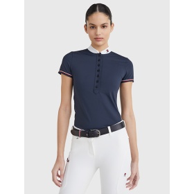  TOMMY HILFIGER NAISTE VÕISTLUSPLUUS SHORT SLEEVE SININE