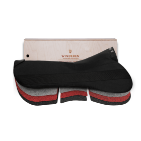 Winderen Korrigeeriv sadulapehmendus Comfort 18`` Must/Pruun